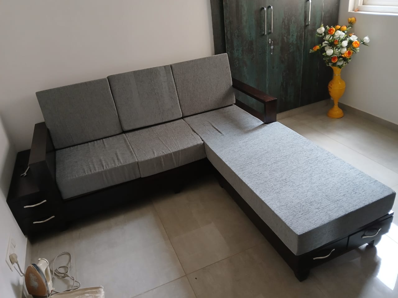 L shape sofa