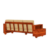 Wooden Sheesham Teak Wood Sofa Set 5 Seater, Furniture Living Room, 5 Seater Sofa Set Wooden, Office Furniture Sofa Set, Without Pillow