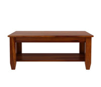 Solid Sheesham Wood Wooden Centre Table Coffee Table Center Table Teapoy for Living Room Wooden Home Furniture