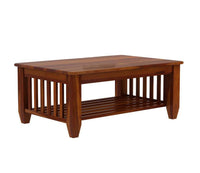 Solid Sheesham Wood Wooden Centre Table Coffee Table Center Table Teapoy for Living Room Wooden Home Furniture