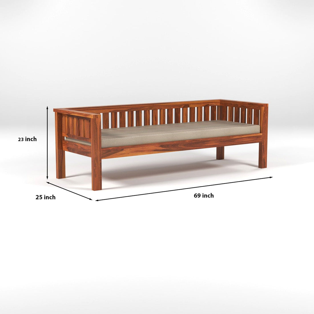 Sheesham Wood 7 Seater Low Height Sofa Set for Living Room Wooden Sofa Set for Living Room Furniture 3+2+2