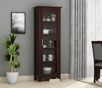 Sheesham Wood Crockery Cabinet | Kitchen Cabinet | Display Cabinet | Bookshelf | Wooden Storage Cabinet | Wardrobes