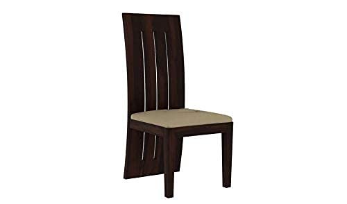 Saamenia furnitures™ Sheesham Wood 6 Seater Dining Table with Chairs | Dining Set Furniture | Balcony | Living Room (Walnut Finish, Sheesham Wood Dining Table with 4 Chairs and 1 Bench)