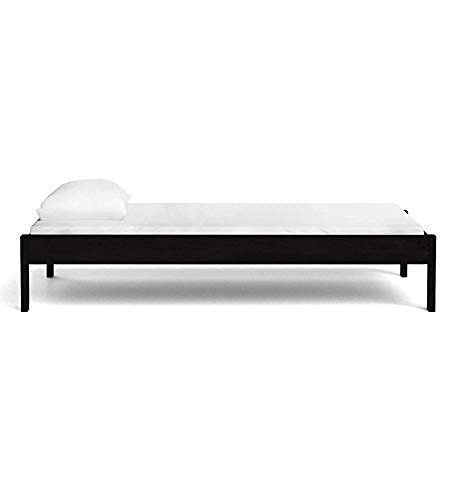Saamenia Furnitures Wooden Single Size Bed for Bed Room | Solid Wood Bed | Wooden Bed |Single Size Wood Bed | (Sheesham Wood, Warm Chestnut) |