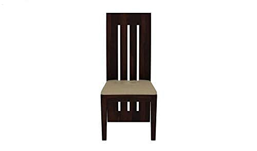 Saamenia furnitures™ Sheesham Wood 6 Seater Dining Table with Chairs | Dining Set Furniture | Balcony | Living Room (Walnut Finish, Sheesham Wood Dining Table with 4 Chairs and 1 Bench)