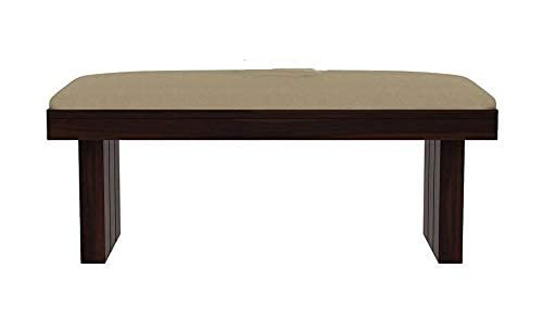 Saamenia furnitures™ Sheesham Wood 6 Seater Dining Table with Chairs | Dining Set Furniture | Balcony | Living Room (Walnut Finish, Sheesham Wood Dining Table with 4 Chairs and 1 Bench)