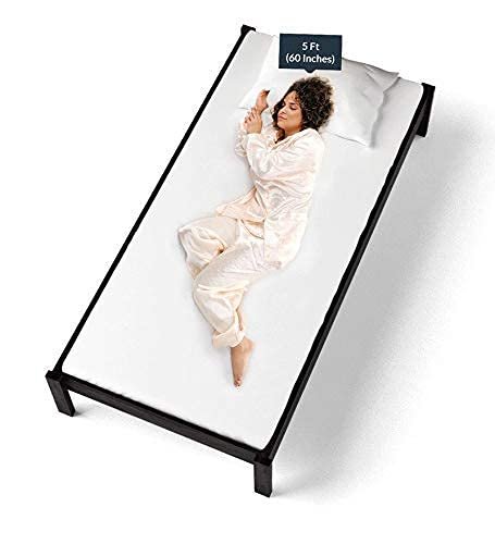 Saamenia Furnitures Wooden Single Size Bed for Bed Room | Solid Wood Bed | Wooden Bed |Single Size Wood Bed | (Sheesham Wood, Warm Chestnut) |