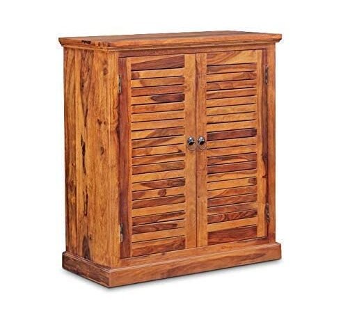 Mamta Furniture 4 Tier Wooden Shoe Rack | Natural Finish | Bedroom & Hallway Storage | Compact Design | Durable & Easy to Assemble | Space Saving | Modern Design