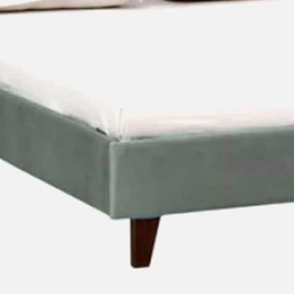 Mamta Furniture Fabric Upholstered King Size Bed with Headboard | Grey Engineered Wood Frame | Bedroom & Kids Room | Master Bedroom | Guest Room | DIY Assembly