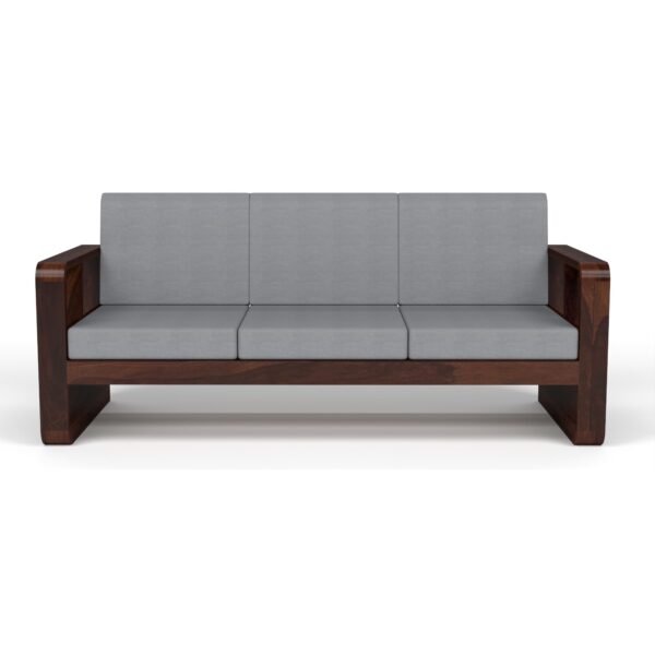 sofa set 1 (Walnut Finish, 7 Seater Sofa 3+2+2, Utility Sofa)