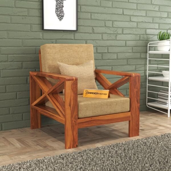 Mamta Furniture 3 Seater Fabric Sofa Set | Living Room | L Shape | Natural Linen Finish | Wooden Frame | Soft Cushion | Premium Quality | 3+2+2 Configuration