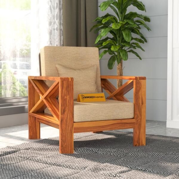 Mamta Furniture 3 Seater Fabric Sofa Set | L Shape | Natural Linen Finish Premium Upholstery Durable Wood Frame | Living Room | 3+2 Configuration | Drawing Room