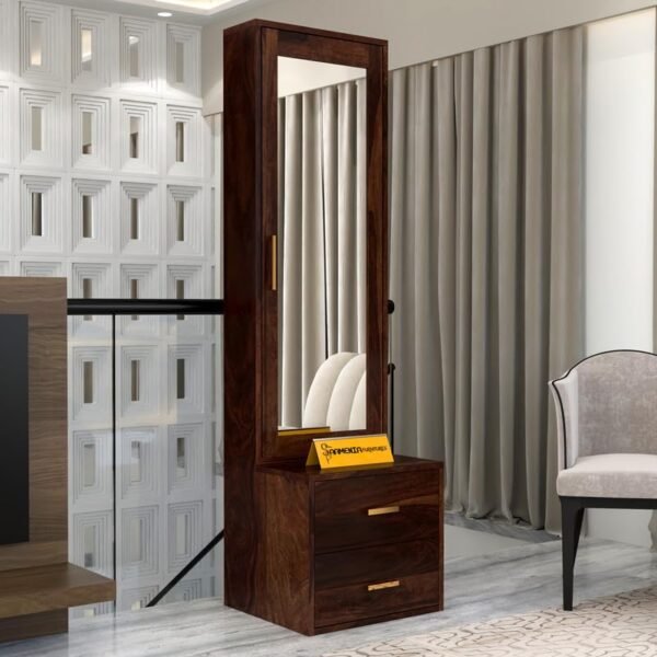 Saamenia Furnitures Solid Sheesham Wood Dressing Table for Home – Variation