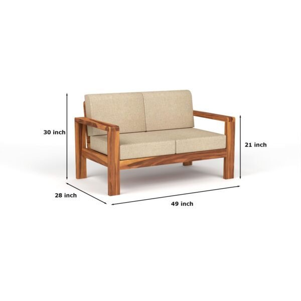 sofa set 1 (Honey Finish, 7 Seater Sofa 3+2+2, Edge Sofa)