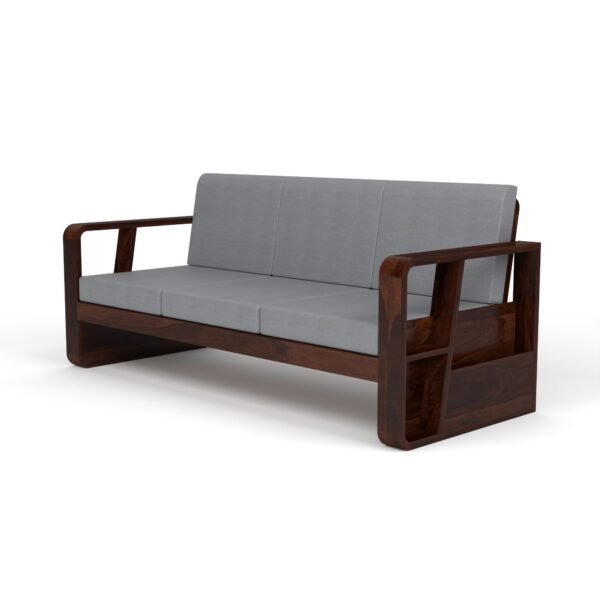 sofa set 1 (Walnut Finish, 7 Seater Sofa 3+2+2, Utility Sofa)