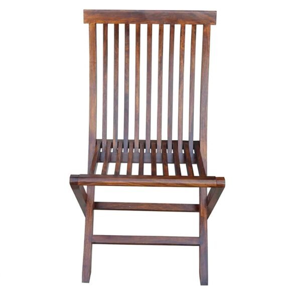 Saamenia Furnitures Solid Sheesham Wooden 2 Chair Dining Table Set For Living Room Furniture – Walnut Finish